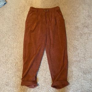 Pink Corduroy Pants